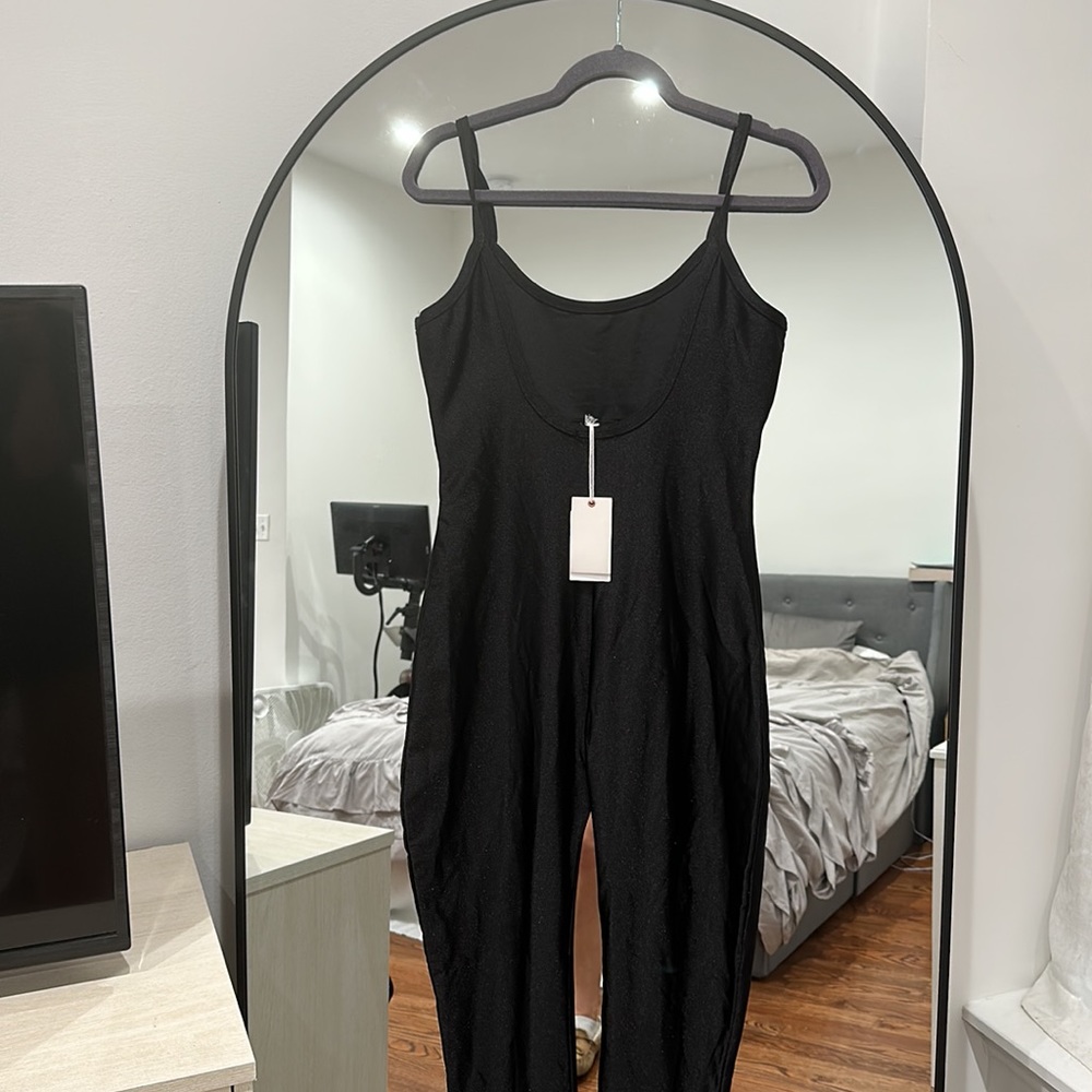 NWT Good American Compression Shine Catsuit size 4 in Black - Picture 5 of 7